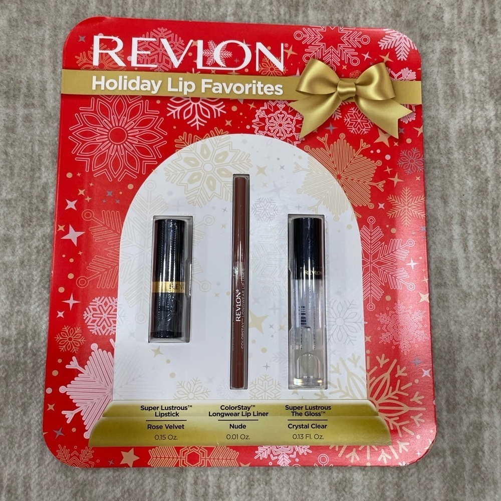 Revlon Holiday Lip Favorites Set - Red and Nude